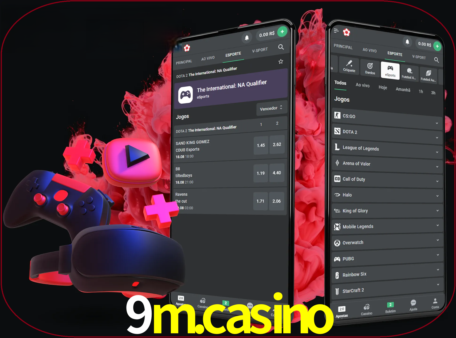 Para ter a aplicação móvel 9M.CASINO no seu smartphone, basta descarregar o ficheiro apk e seguir as instruções.
