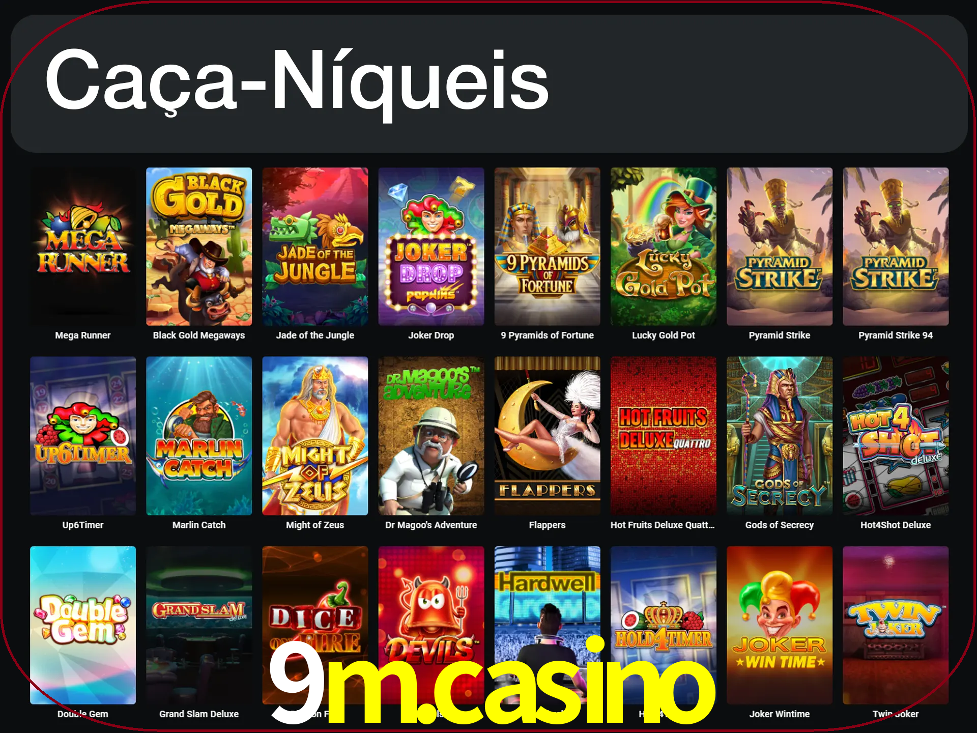LeonBet tem mais de 3000 slots para jogar.