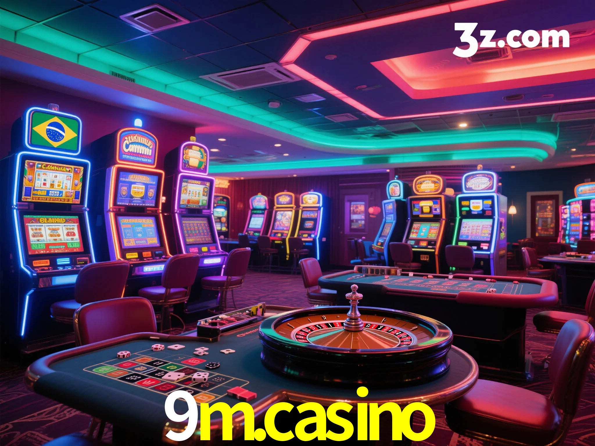 Depositar dinheiro para jogar jogos de cassino.