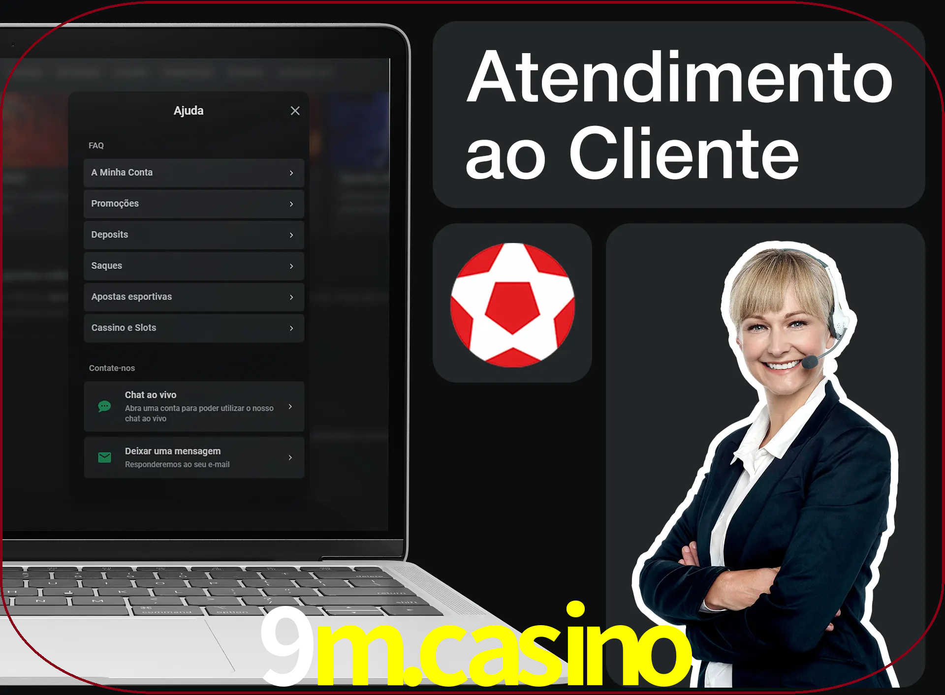 Você pode pedir nosso apoio para ajudar.